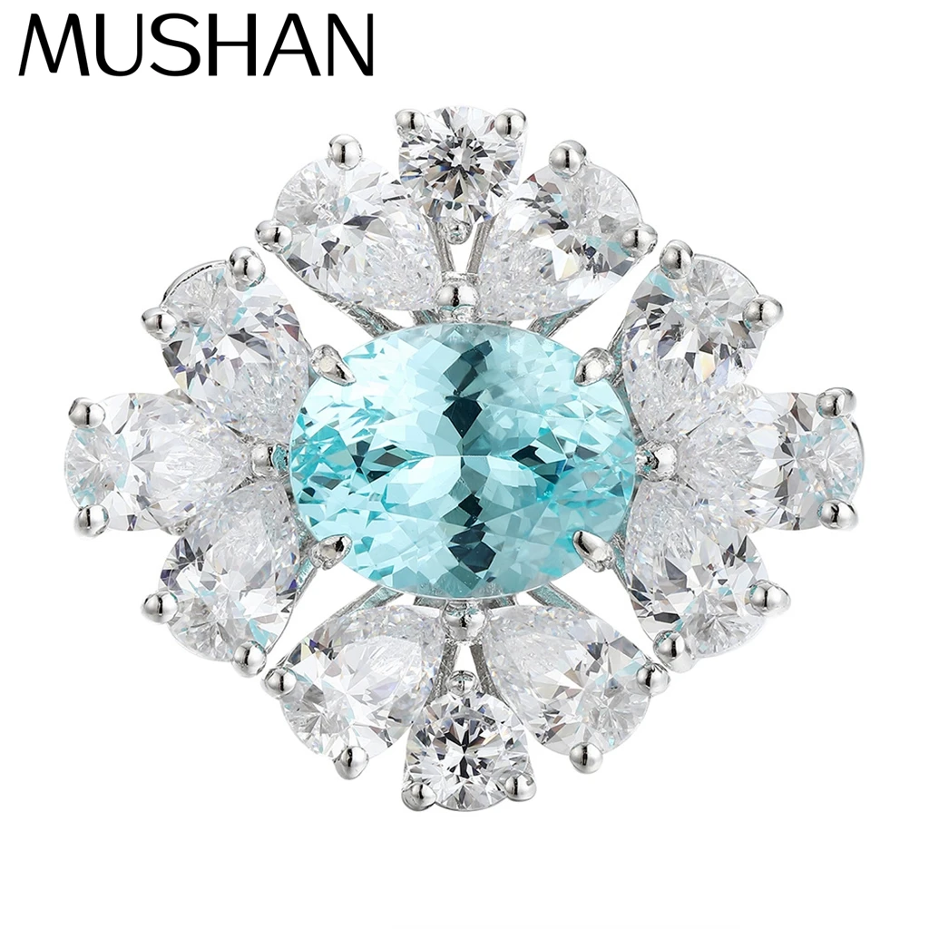 MUSHAN Custom Jewelry 925 Sterling Silver Ring Lab Blue Ruby Radiant Wedding Gift for Women 18K Gold Plated Anniversary Rings
MUSHAN Custom Jewelry 925 Sterling Silver Ring Lab Blue Ruby Radiant Wedding Gift for Women 18K Gold Plated Anniversary Rings