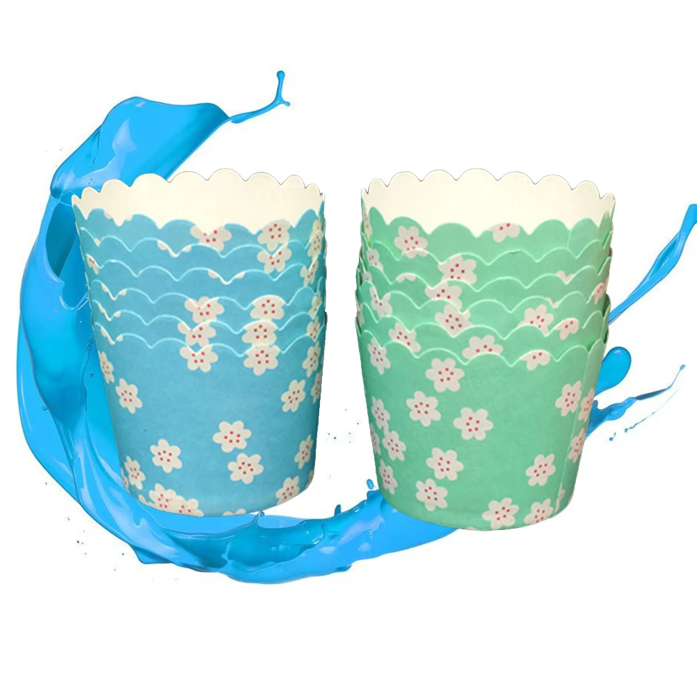 50pcs Paper Baking Cups Food Grade Ink and Paper Grease Proof Cupcake Liners Stackable Muffin Cups(Random Color)
50pcs Paper Baking Cups Food Grade Ink and Paper Grease Proof Cupcake Liners Stackable Muffin Cups(Random Color)