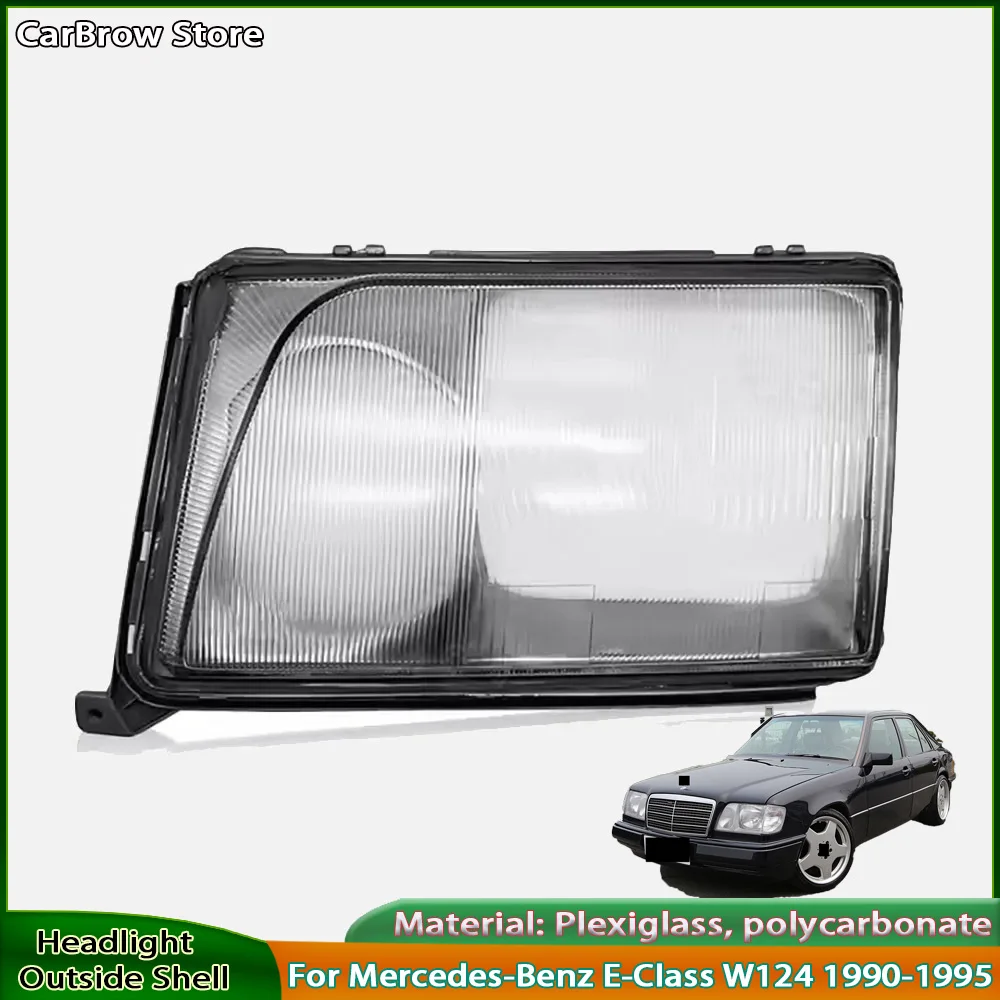 Фара, корпус лампы, маска, абажур, линза из плексигласа для Mercedes-Benz E-Class W124 1990-1995, крышка передней фары
Фара, корпус лампы, маска, абажур, линза из плексигласа для Mercedes-Benz E-Class W124 1990-1995, крышка передней фары