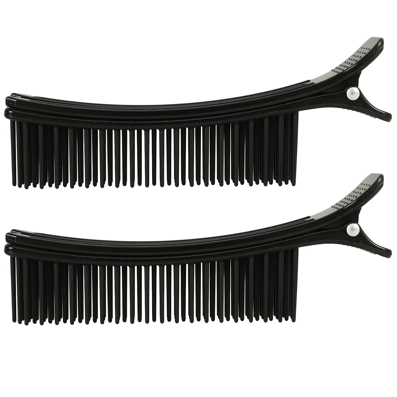 2Pcs Hairdressing Clips Sectioning Salon Styling Black Layered Portable Lightweight Travel Use Comb Haircut Dye
2Pcs Hairdressing Clips Sectioning Salon Styling Black Layered Portable Lightweight Travel Use Comb Haircut Dye