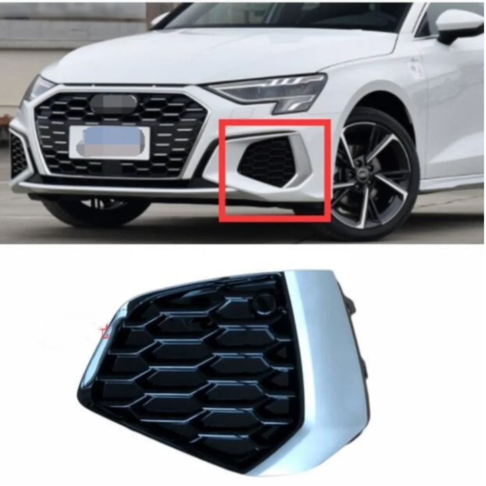Osmrk передний бампер вниз гриль решетка противотуманная фара крышка рама для Audi A3 2021-22 автомобитовары
Osmrk передний бампер вниз гриль решетка противотуманная фара крышка рама для Audi A3 2021-22 автомобитовары