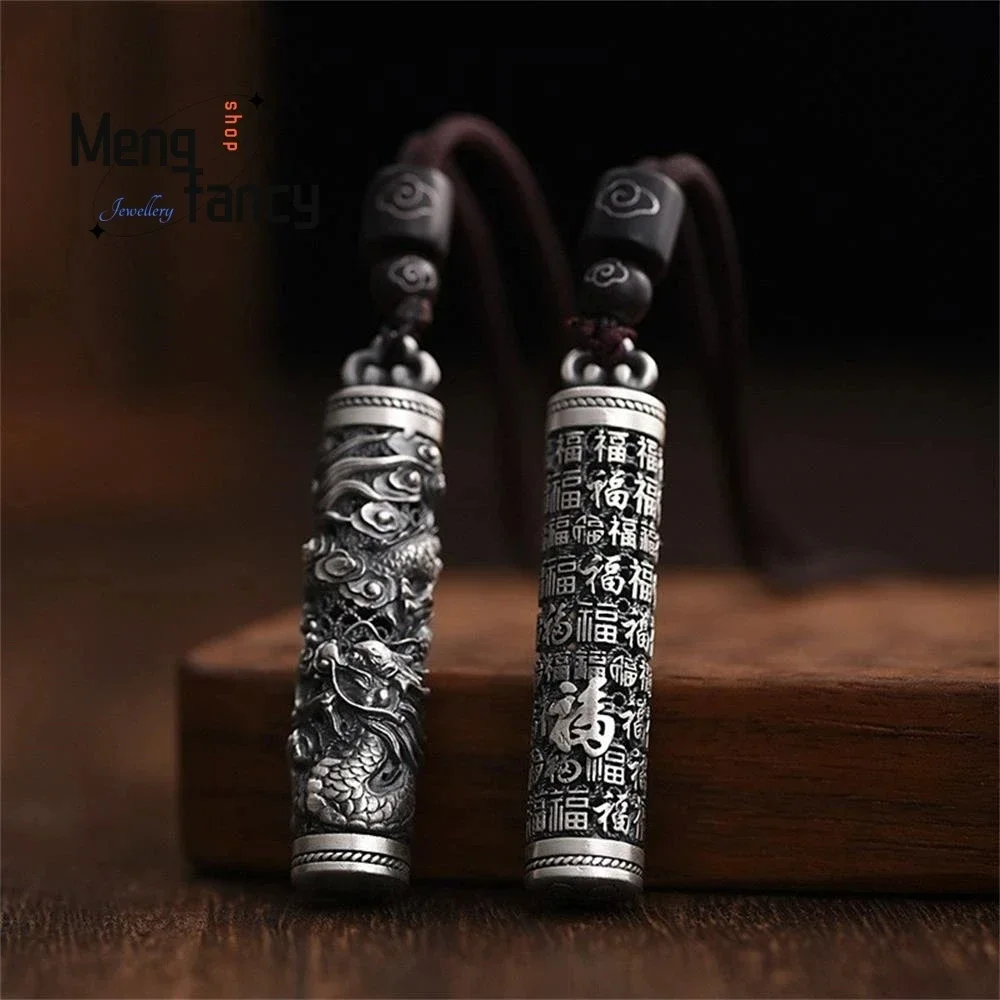 Zodiac Panlong Pendant Fashion National Style Ancient Law Fu Character Trend Luxury Quality Jewelry Fashion Amulets and Mascots
Zodiac Panlong Pendant Fashion National Style Ancient Law Fu Character Trend Luxury Quality Jewelry Fashion Amulets and Mascots