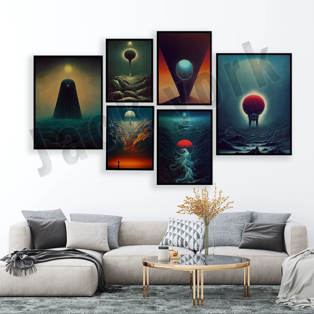 Zdzisław Beksiński Poster, Beksinski Prints, Polish Art, Surreal Art Prints, Gothic Wall Art Home Decor, Dark Art Prints
Zdzisław Beksiński Poster, Beksinski Prints, Polish Art, Surreal Art Prints, Gothic Wall Art Home Decor, Dark Art Prints