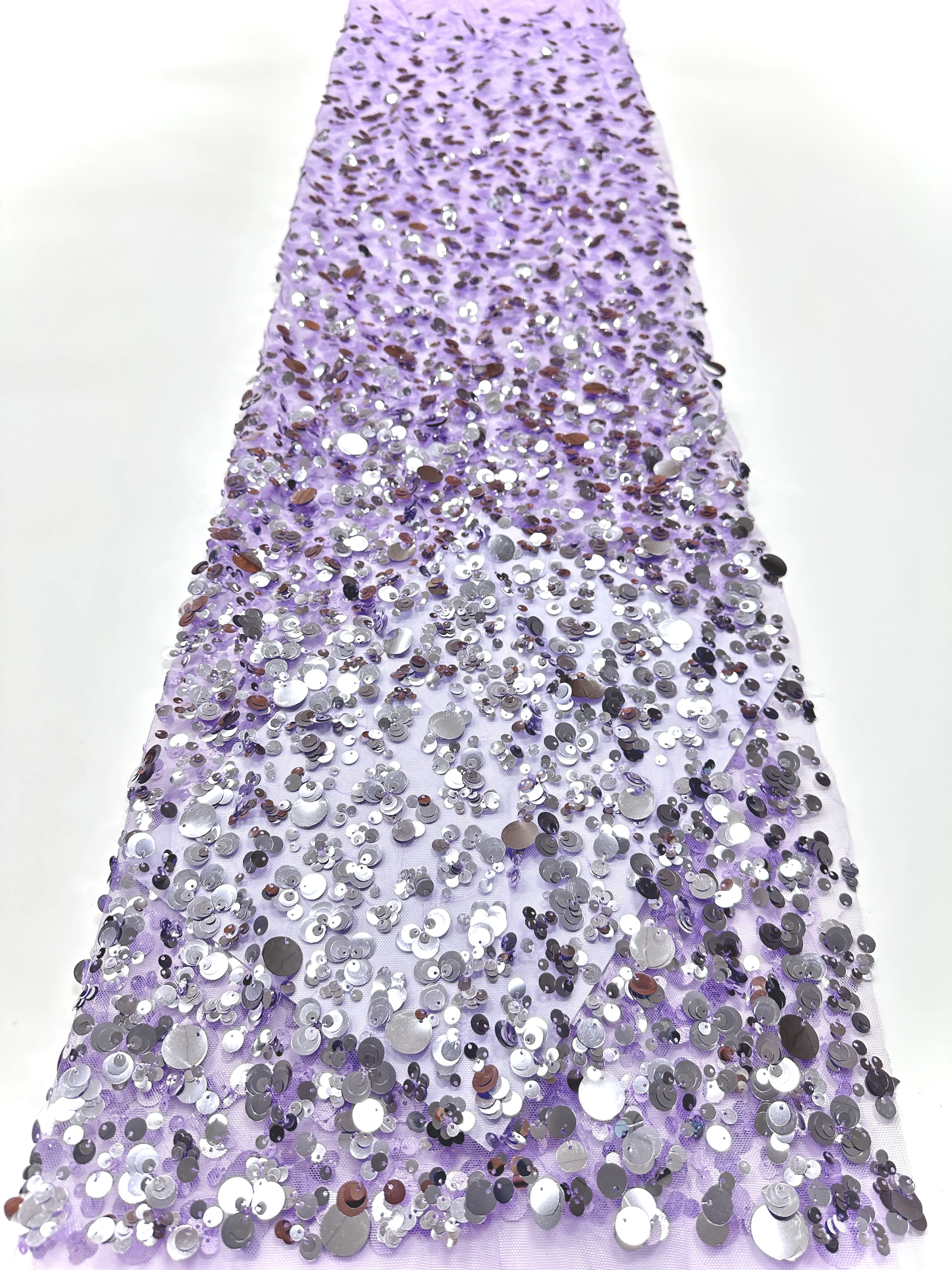 Luxury African Sequins Lace Fabric High Quality Nigerian Beads Embroidery French Tulle For Sewing Wedding Bridal
Luxury African Sequins Lace Fabric High Quality Nigerian Beads Embroidery French Tulle For Sewing Wedding Bridal
