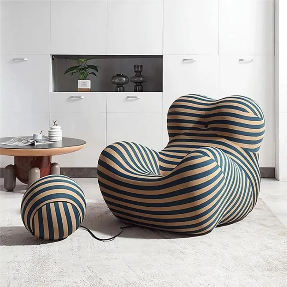Light Luxury ern Designer Lazy Soa 39.3"*37.4"*37.4" Adult loor Leisure Living Room Balcony Creative Single armrest Couch Lounge
Light Luxury ern Designer Lazy Soa 39.3"*37.4"*37.4" Adult loor Leisure Living Room Balcony Creative Single armrest Couch Lounge