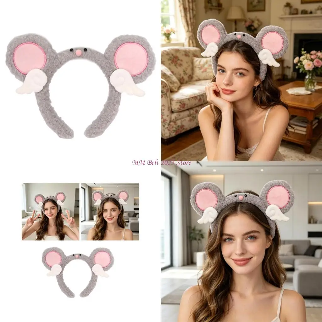 49ME Kids Mouse Ear Hair Band Stretchy Fabric Accessory Outdoor Use
49ME Kids Mouse Ear Hair Band Stretchy Fabric Accessory Outdoor Use