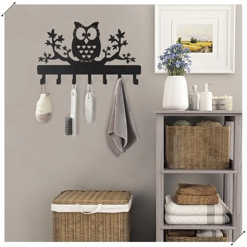 7 Hooks Metal Key Holder Owl Key Hanger Leash Hanger Key Organizer Metal Key Hook
7 Hooks Metal Key Holder Owl Key Hanger Leash Hanger Key Organizer Metal Key Hook