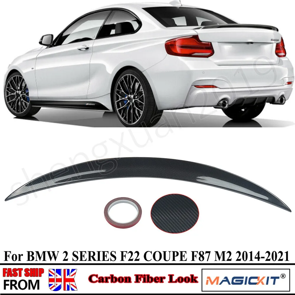 For BMW 2 Series F22 F87 Tail Trunk Roof Spoiler 218d 220i 230i M2 2014-2021 M Performance Rear Boot Lip Spoiler Carbon Look
For BMW 2 Series F22 F87 Tail Trunk Roof Spoiler 218d 220i 230i M2 2014-2021 M Performance Rear Boot Lip Spoiler Carbon Look
