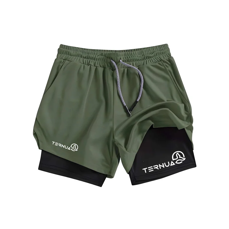 Men TERMUA Running Shorts 2 In 1 Double-Deck Sport Shorts Sportswear Gym Fitness Short Pant Training Jogging Men'S Clothing
Men TERMUA Running Shorts 2 In 1 Double-Deck Sport Shorts Sportswear Gym Fitness Short Pant Training Jogging Men'S Clothing