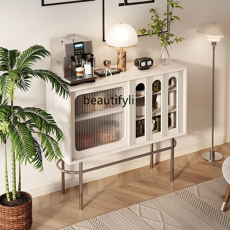 Cream Wind Solid Wood Entrance Cabinet Stainless Steel Storage Magazine Bookcase Shelf Sofa Small Side Cabinet
Cream Wind Solid Wood Entrance Cabinet Stainless Steel Storage Magazine Bookcase Shelf Sofa Small Side Cabinet