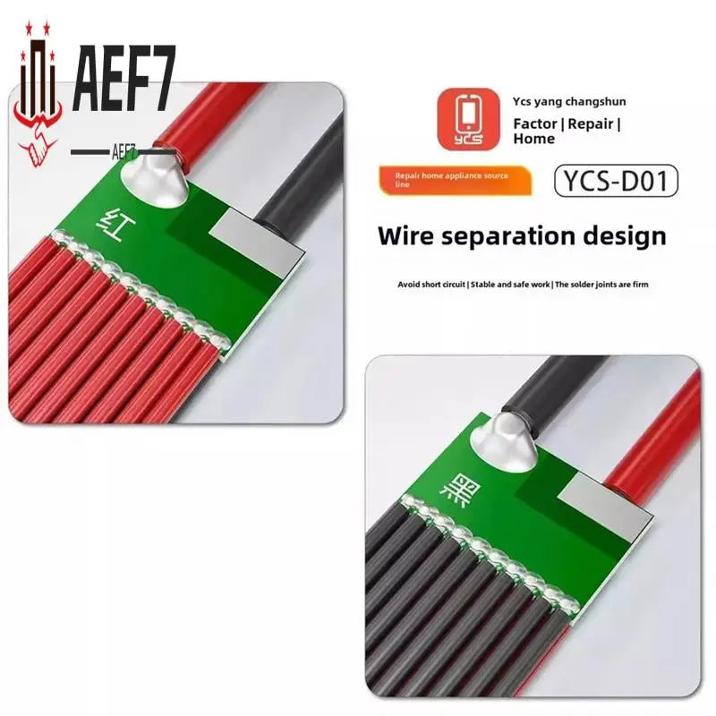 AEF7-YCS D01 Charging Boot DC Power Detection Line For Iphone 6 To 16 Pro Max Battery Clip Motherboard Test Boot Cable Tool
AEF7-YCS D01 Charging Boot DC Power Detection Line For Iphone 6 To 16 Pro Max Battery Clip Motherboard Test Boot Cable Tool