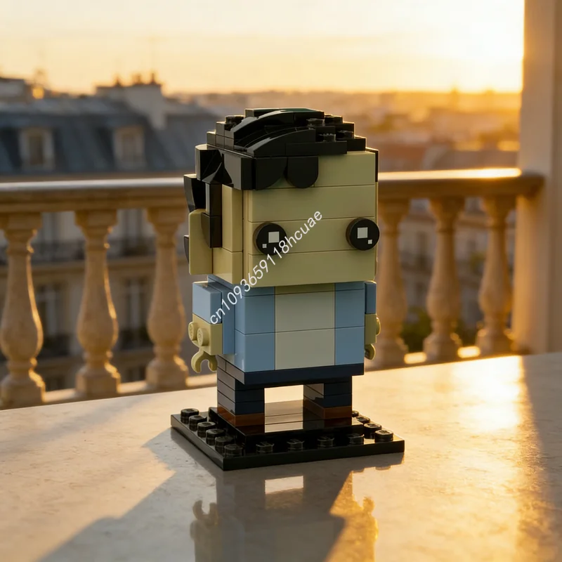 138 деталей MOC Joe Goldberg YOU Brickheadz, конструктор, развивающая игрушка, рождественский подарок, DIY, креативная идея, обучение
138 деталей MOC Joe Goldberg YOU Brickheadz, конструктор, развивающая игрушка, рождественский подарок, DIY, креативная идея, обучение