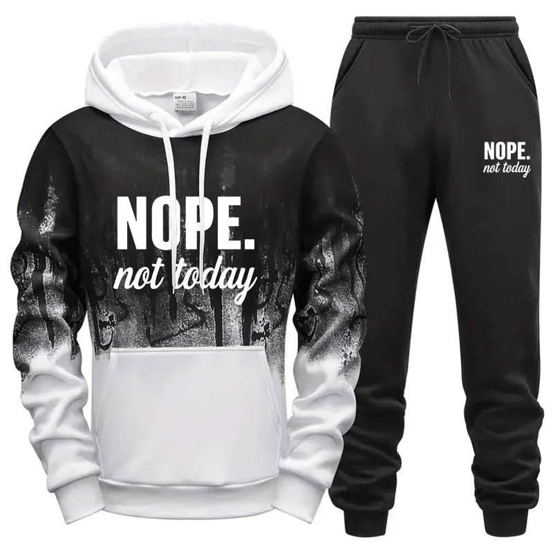 2025 New Men's Printing Hoodie and Sweatpants 2 Pcs Set Autumn Winter Daily Casual Sport Jogging Suit Fashion Hoodies Outfits
2025 New Men's Printing Hoodie and Sweatpants 2 Pcs Set Autumn Winter Daily Casual Sport Jogging Suit Fashion Hoodies Outfits