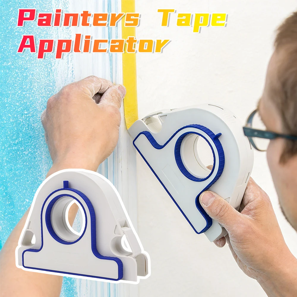 Painter Tape Applicator Portable Safe Masking Tape Dispenser for Paint Decoration Window Door Frame Masking Tape Applicator
Painter Tape Applicator Portable Safe Masking Tape Dispenser for Paint Decoration Window Door Frame Masking Tape Applicator 