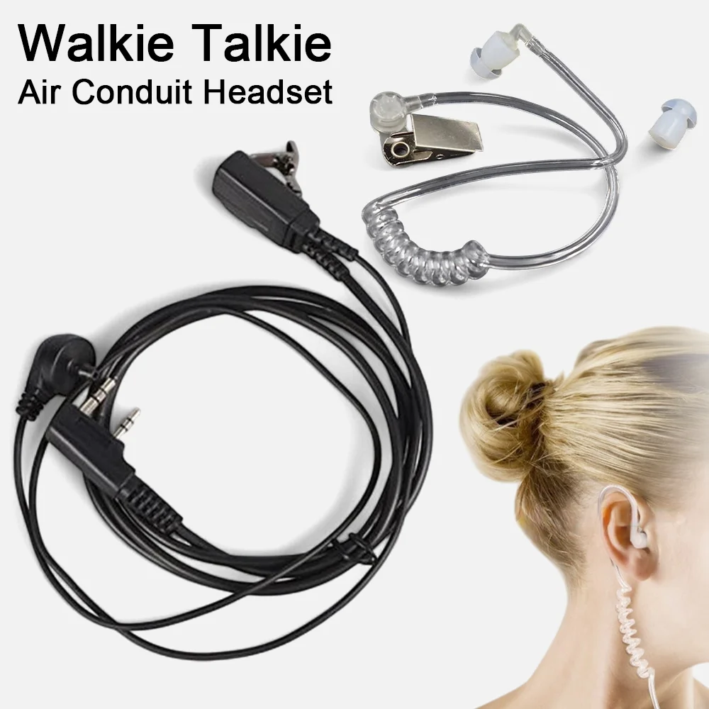Stealth Acoustic Wave Headset K-Jack Tactical Earphone Radiation-Proof Clear Audio 2 Pin PTT MIC Covert Surveillance Device
Stealth Acoustic Wave Headset K-Jack Tactical Earphone Radiation-Proof Clear Audio 2 Pin PTT MIC Covert Surveillance Device