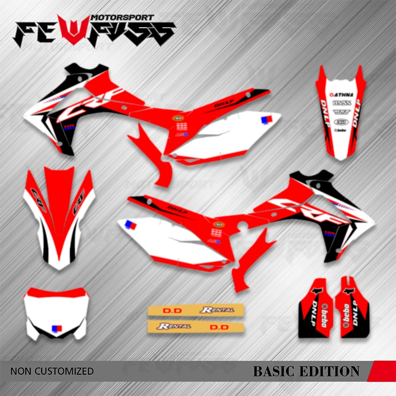 Fewfuss Motorcycle Graphics Decals Stickers For HONDA CRF250 2014 2015 2016 2017 CRF450 2013 2014 2015 2016 Number Name Custom
Fewfuss Motorcycle Graphics Decals Stickers For HONDA CRF250 2014 2015 2016 2017 CRF450 2013 2014 2015 2016 Number Name Custom