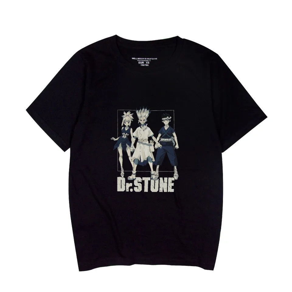 2025 Japanese anime Stone Era pattern printed summer T-shirt men and women's loose 100% cotton round neck short-sleeved T-shirt
2025 Japanese anime Stone Era pattern printed summer T-shirt men and women's loose 100% cotton round neck short-sleeved T-shirt