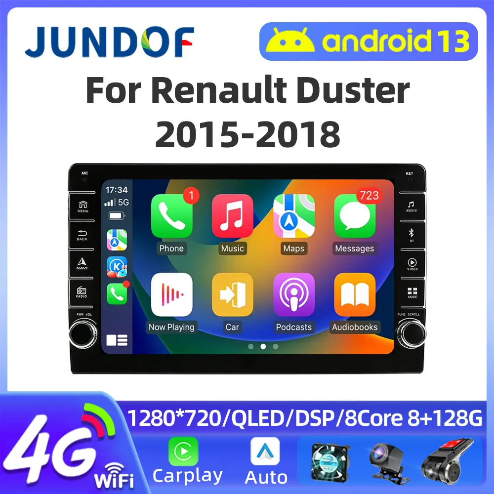 Jundof 2 Din Android 12 Car Radio For Renault Duster 2015 - 2018 Multimedia Video Player GPS 4G Carplay Auto Stereo Head Unit
Jundof 2 Din Android 12 Car Radio For Renault Duster 2015 - 2018 Multimedia Video Player GPS 4G Carplay Auto Stereo Head Unit
