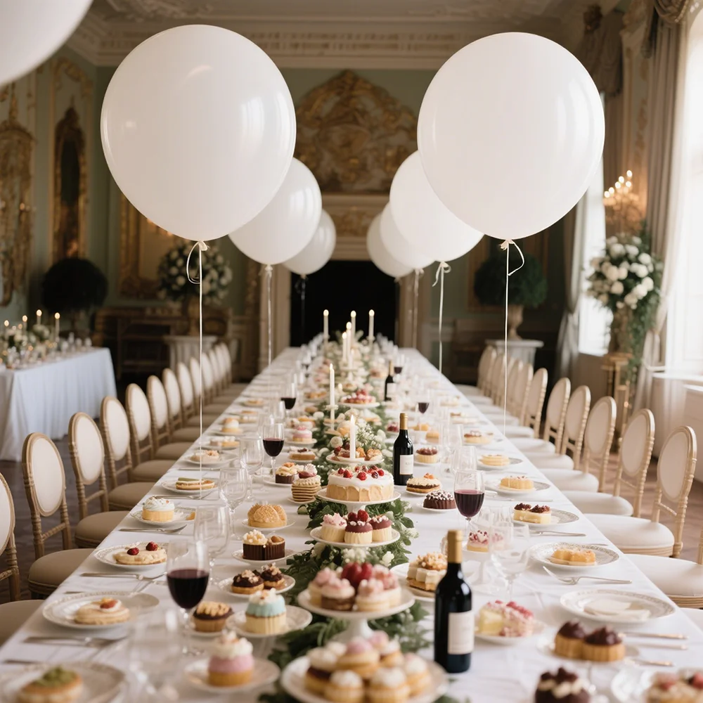 5-36inch White Balloons Giant Jumbo Balloons for Birthday Wedding Party Baby Shower Carnival Decoration Transparent Helium Balon 
5-36inch White Balloons Giant Jumbo Balloons for Birthday Wedding Party Baby Shower Carnival Decoration Transparent Helium Balon