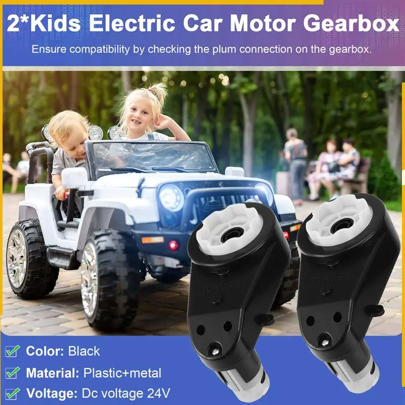A92P 2Pcs Replacement For Gearbox RS555 24V 30000RPM High Speed Drive Motor Gearbox,For Children Riding Electric Vehicles
A92P 2Pcs Replacement For Gearbox RS555 24V 30000RPM High Speed Drive Motor Gearbox,For Children Riding Electric Vehicles