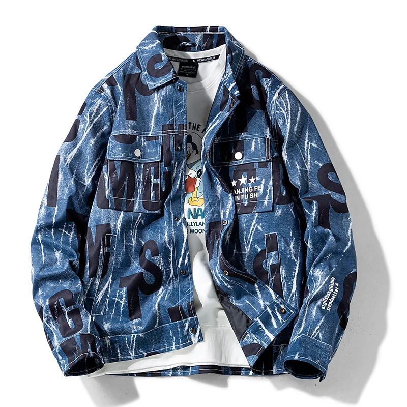 Casual Collared Jaet Men's High-End Brand Spring Autumn Letter Print Sli Versatile Jaet for Youth Online Exclusive
Casual Collared Jaet Men's High-End Brand Spring Autumn Letter Print Sli Versatile Jaet for Youth Online Exclusive