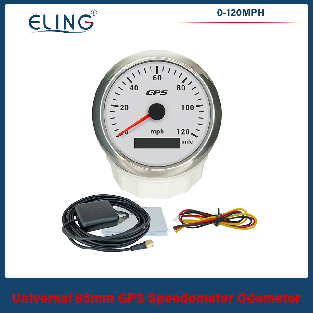 ELING Ships Универсальный 85 мм GPS-спидометр 0-30 км/ч 0-60 км/ч 0-120 км/ч 0-200 км/ч с GPS-антенной 7 цветов подсветки для лодки и автомобиля
ELING Ships Универсальный 85 мм GPS-спидометр 0-30 км/ч 0-60 км/ч 0-120 км/ч 0-200 км/ч с GPS-антенной 7 цветов подсветки для лодки и автомобиля