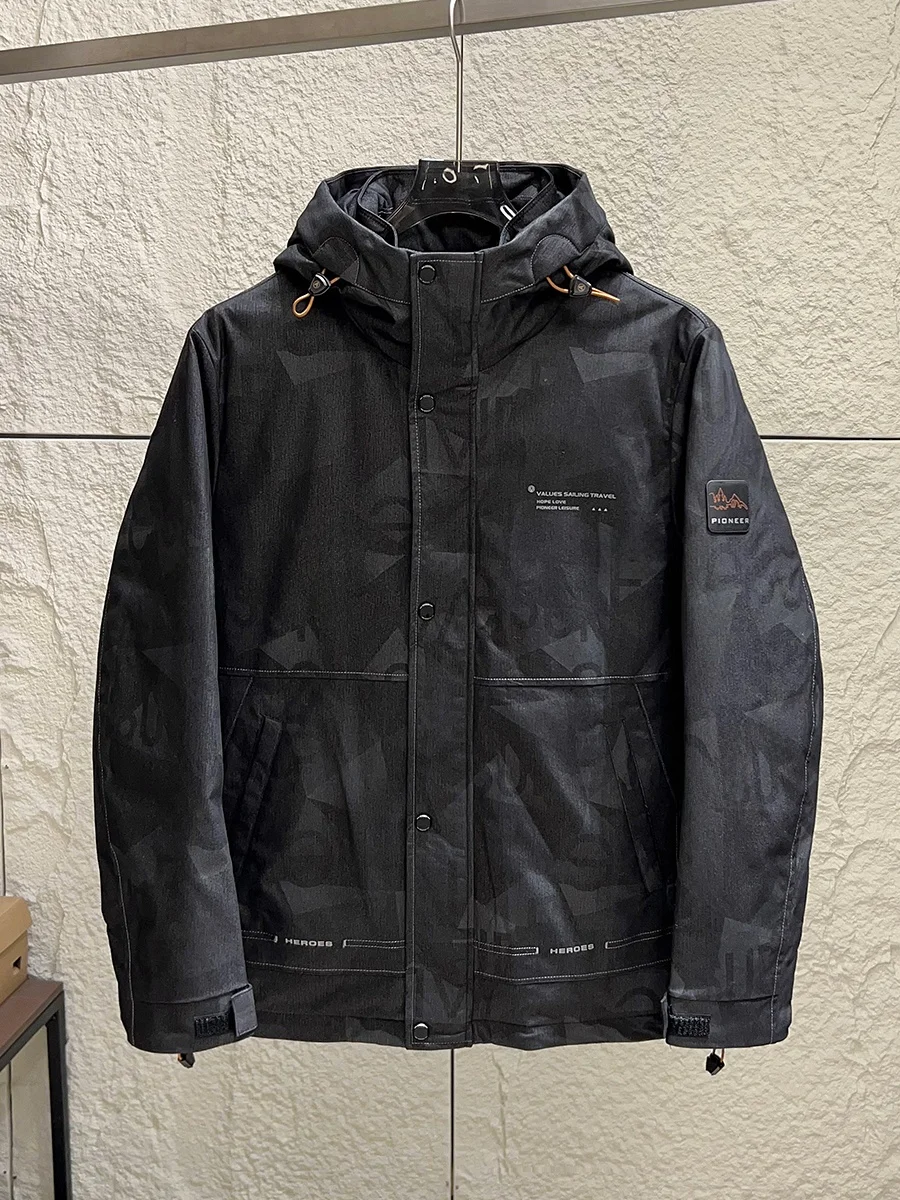 Men's Outdoor Commute Windproof Warm Camouflage Hooded down Jacket 90 Duck down Filling Fashion Urban Style Long Sleeve Zipper
Men's Outdoor Commute Windproof Warm Camouflage Hooded down Jacket 90 Duck down Filling Fashion Urban Style Long Sleeve Zipper