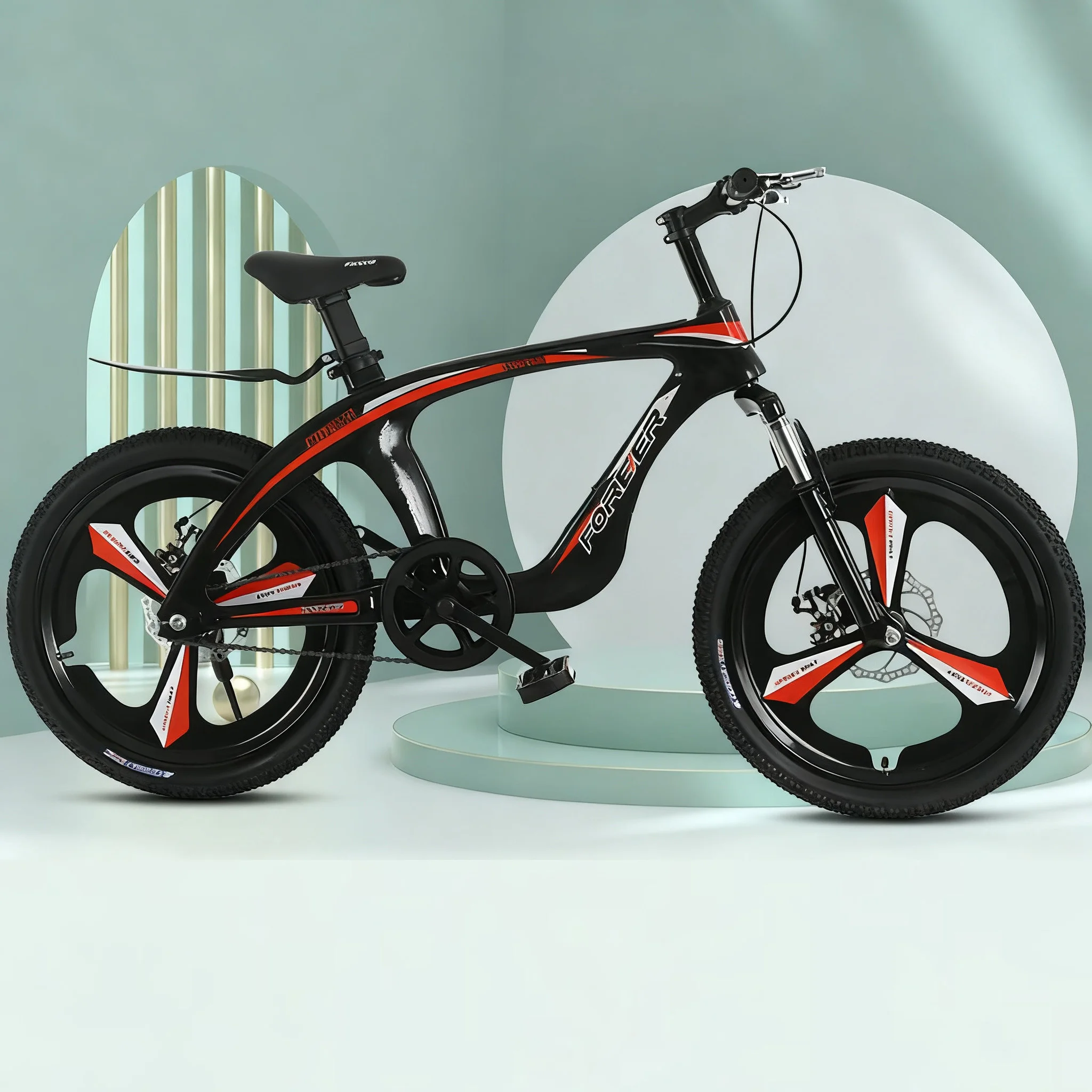 High Quality Magnesium Alloy Steel Fork Disc Brake Kids Pedal Bike Variable Speed
High Quality Magnesium Alloy Steel Fork Disc Brake Kids Pedal Bike Variable Speed