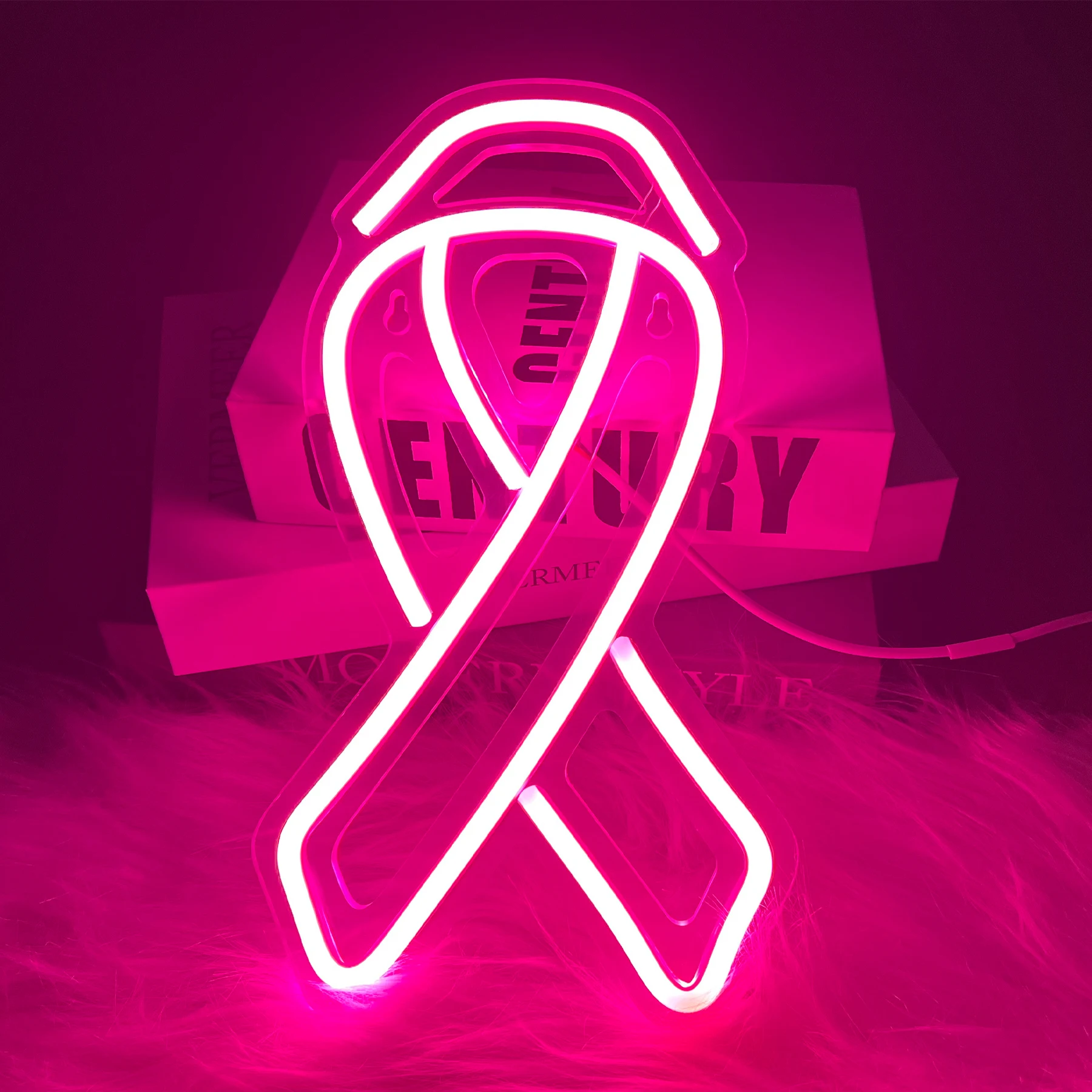 Breast Cancer Awareness Decoration, USB Powered, for Bar, Living Room, Party, Home, Bedroom and Office Desktop Art Decoration.
Breast Cancer Awareness Decoration, USB Powered, for Bar, Living Room, Party, Home, Bedroom and Office Desktop Art Decoration.