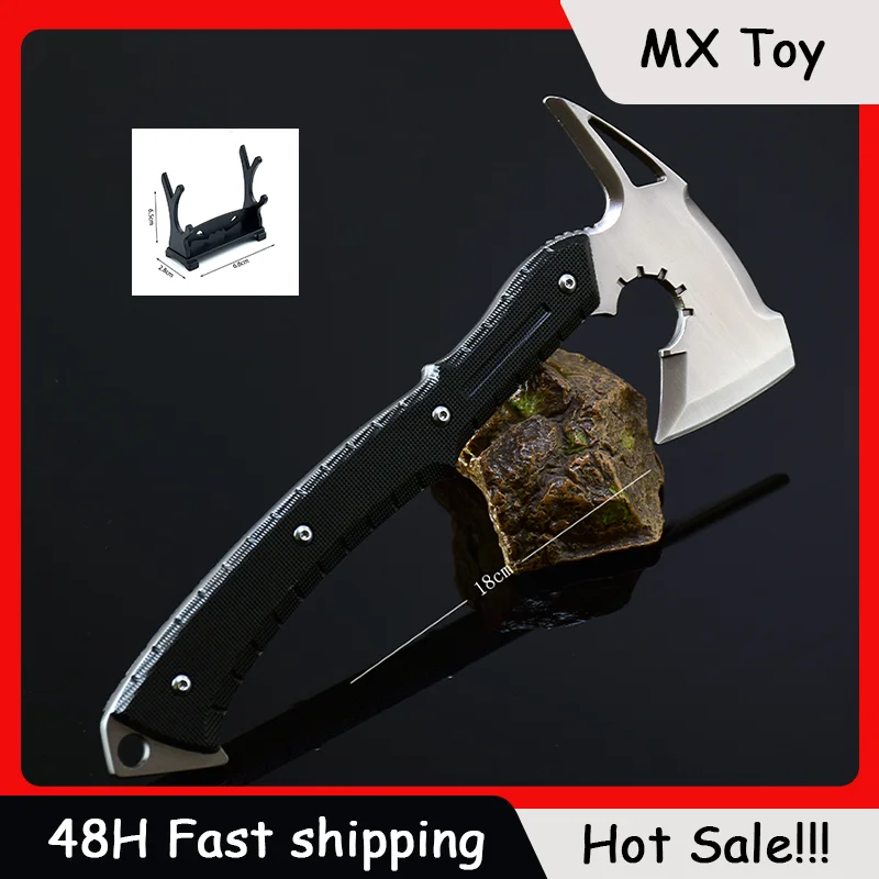 18cm Leon Axe Game Cosplay Props All-metal Model Ornament Craft Toy Knife Sword Decorative Item Safe Not Sharpened Collections
18cm Leon Axe Game Cosplay Props All-metal Model Ornament Craft Toy Knife Sword Decorative Item Safe Not Sharpened Collections