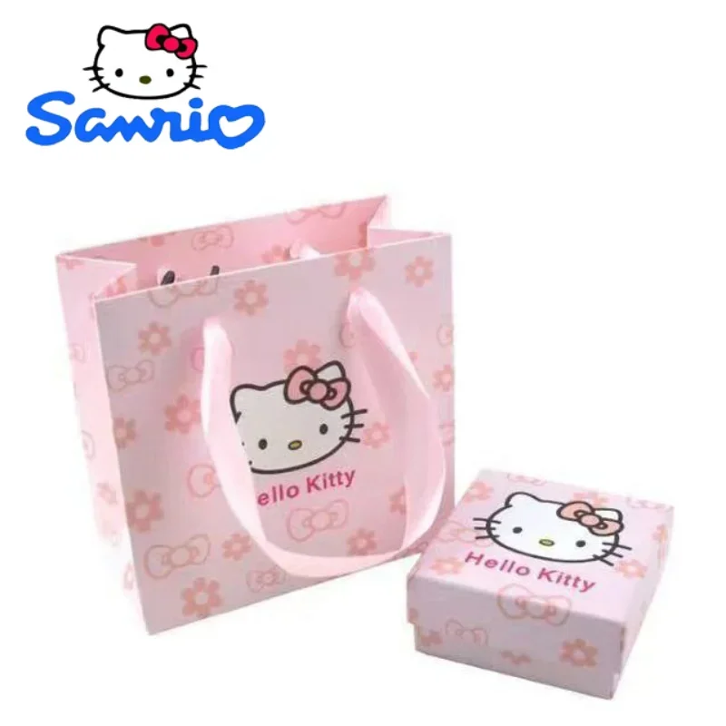 Sanrio Hello Kitty Gift Box Gift Bag Original High-end Necklace Ring Packaging Box Cute Children Ladies Jewelry Gift Box Set
Sanrio Hello Kitty Gift Box Gift Bag Original High-end Necklace Ring Packaging Box Cute Children Ladies Jewelry Gift Box Set
