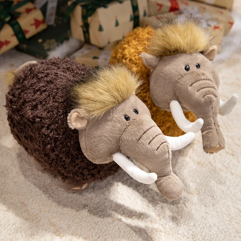 Cute Woolly Mammoth Plush Toy Soft Fluffy Prehistoric Elephant Stuffed Animal Doll Lovely Mammoth Plushie Gift for Kids Home Bed
Cute Woolly Mammoth Plush Toy Soft Fluffy Prehistoric Elephant Stuffed Animal Doll Lovely Mammoth Plushie Gift for Kids Home Bed