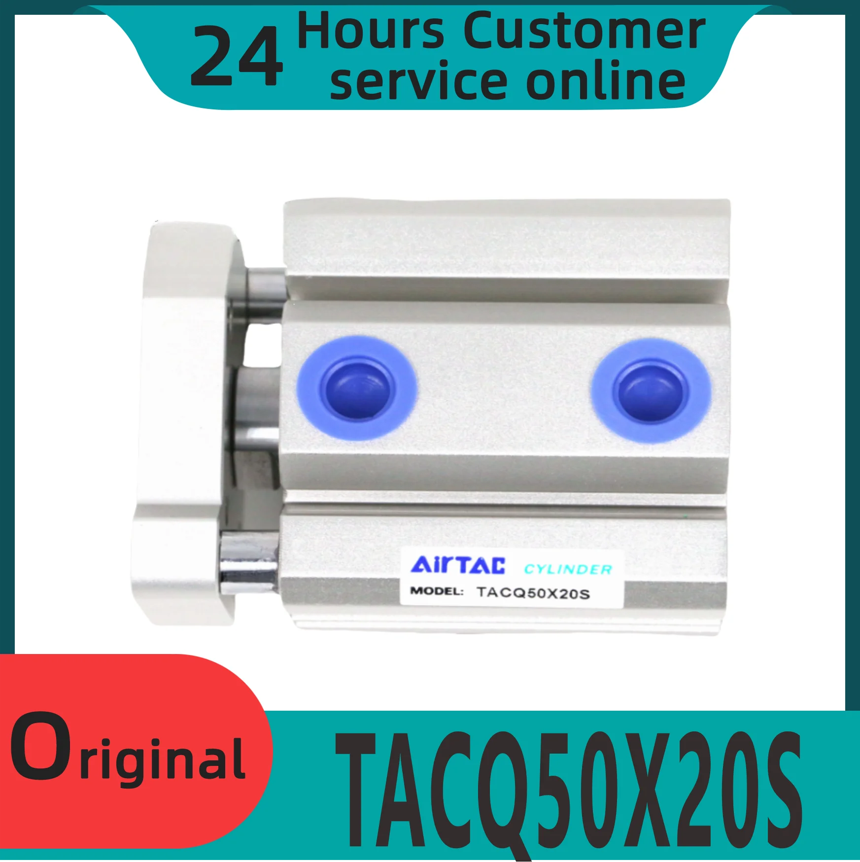 Brand nNew original thin cylinder with guide rod TACQ50X20S TACQ50X10S TACQ50X15S TACQ50X25S TACQ50X30S
Brand nNew original thin cylinder with guide rod TACQ50X20S TACQ50X10S TACQ50X15S TACQ50X25S TACQ50X30S