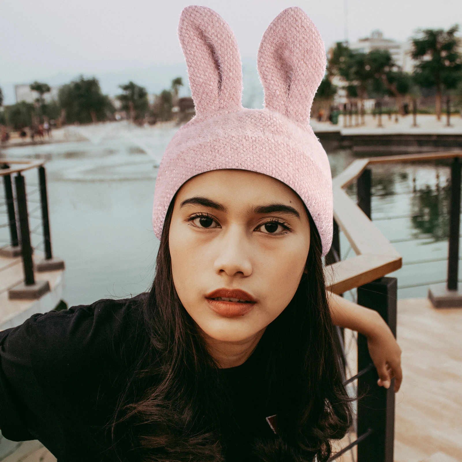 Chenille Rabbit Beanie Winter Wool Winter Hat Hat for Women Girl Newborn Kid Black Warm Wool Fashionable Accessories
Chenille Rabbit Beanie Winter Wool Winter Hat Hat for Women Girl Newborn Kid Black Warm Wool Fashionable Accessories