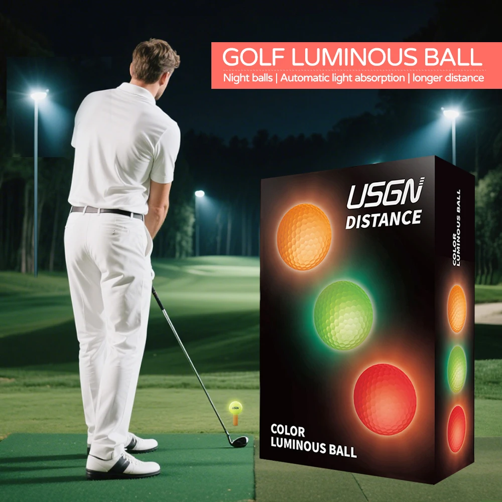 6 Pcs/Set,Golf Fluorescence Ball Can Be Used Repeatedly Two Layers Of 3 Colors Golf Ball Golf Game Practice Balls Golf Supplie
6 Pcs/Set,Golf Fluorescence Ball Can Be Used Repeatedly Two Layers Of 3 Colors Golf Ball Golf Game Practice Balls Golf Supplie