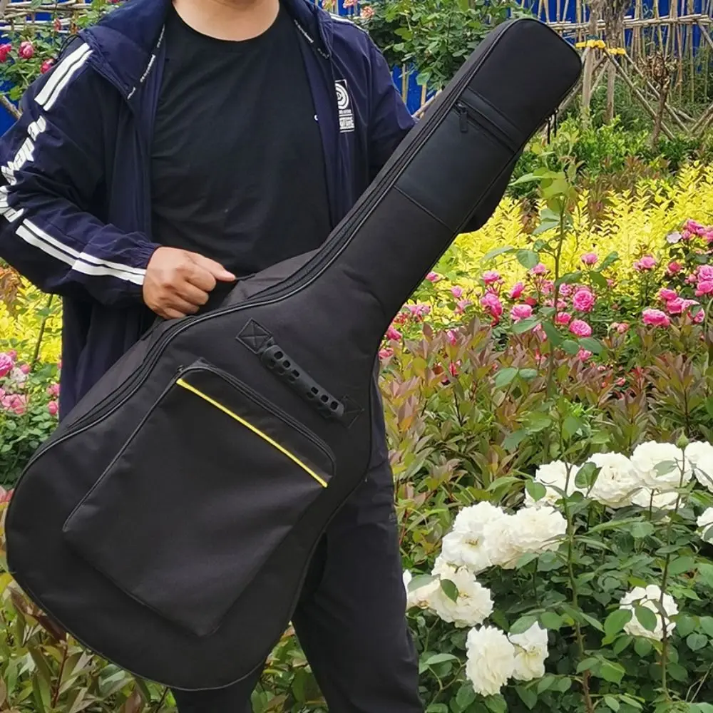 New 41Inch Guitar Gig Bag Oxford Thickening Guitar Backpack Sponge Padding Waterproof Guitar Case
New 41Inch Guitar Gig Bag Oxford Thickening Guitar Backpack Sponge Padding Waterproof Guitar Case