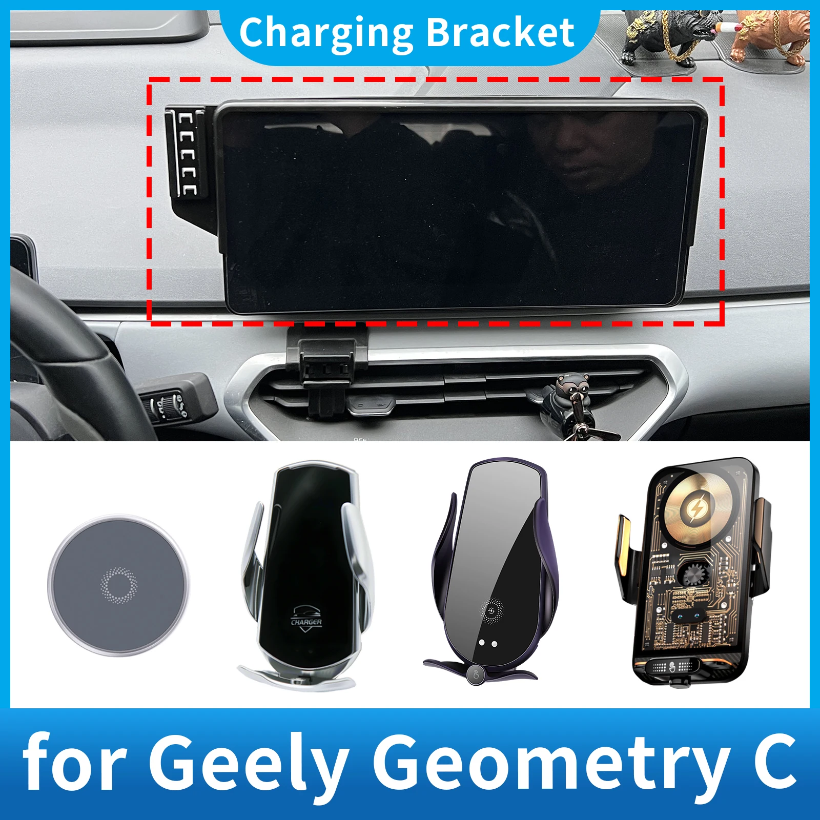 Car Phone Holder for Geely Geometry C Screen Navigation GPS Bracket Base Accessories Charging
Car Phone Holder for Geely Geometry C Screen Navigation GPS Bracket Base Accessories Charging