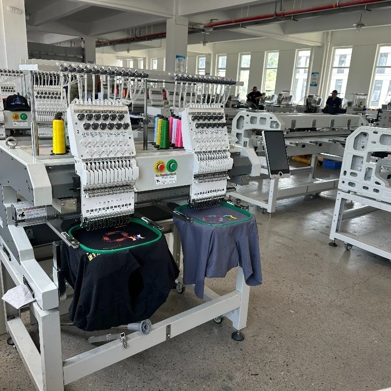 High Quality 2 Heads 15 Needles Automatic Computerized Cap Embroidery Machine for Use in Garment Factories
High Quality 2 Heads 15 Needles Automatic Computerized Cap Embroidery Machine for Use in Garment Factories