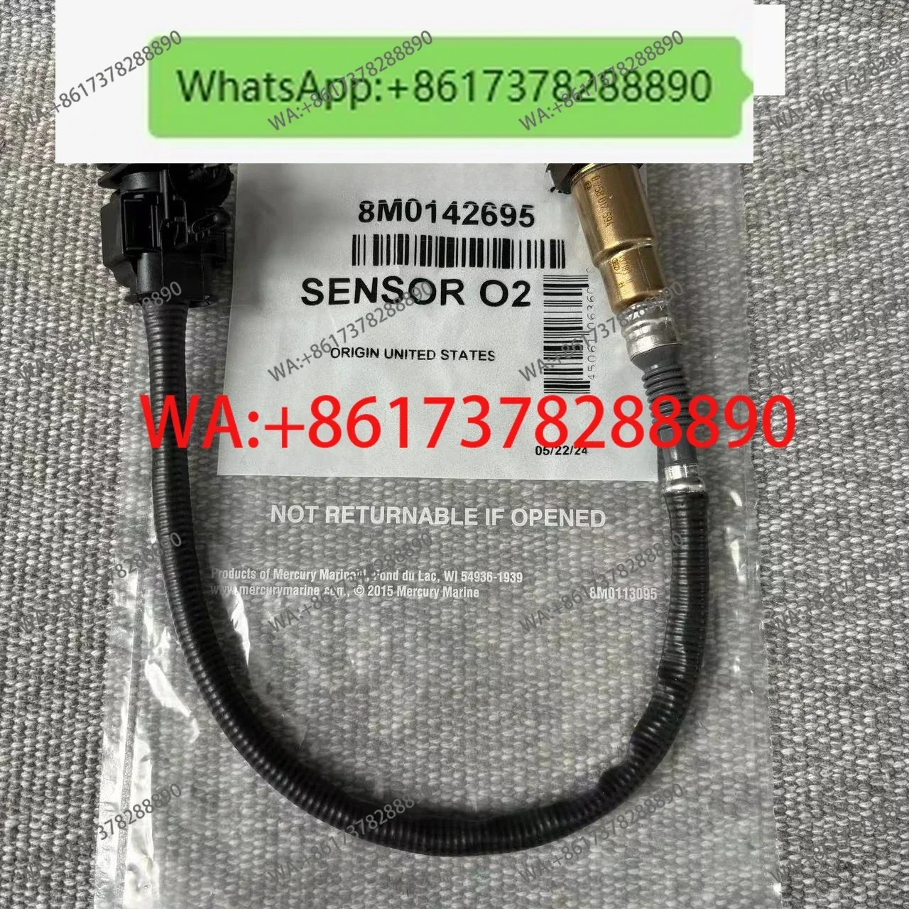 Original Oxygen Sensor V6 V8175-200-225-300hp V10 350 V12 600hp
Original Oxygen Sensor V6 V8175-200-225-300hp V10 350 V12 600hp