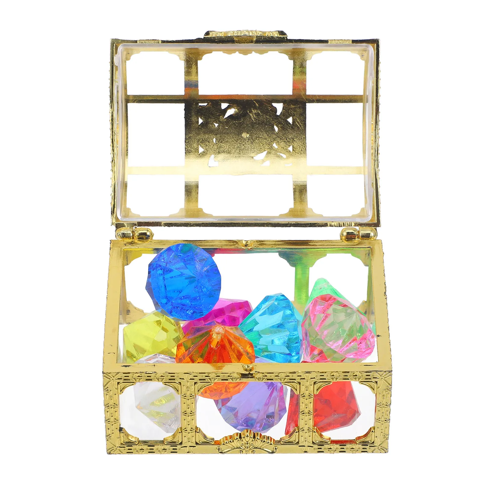 Набор: Декоративный сундук с разноцветными акриловыми камнями и имитацией драгоценных камней для детских праздников и игр
Набор: Декоративный сундук с разноцветными акриловыми камнями и имитацией драгоценных камней для детских праздников и игр