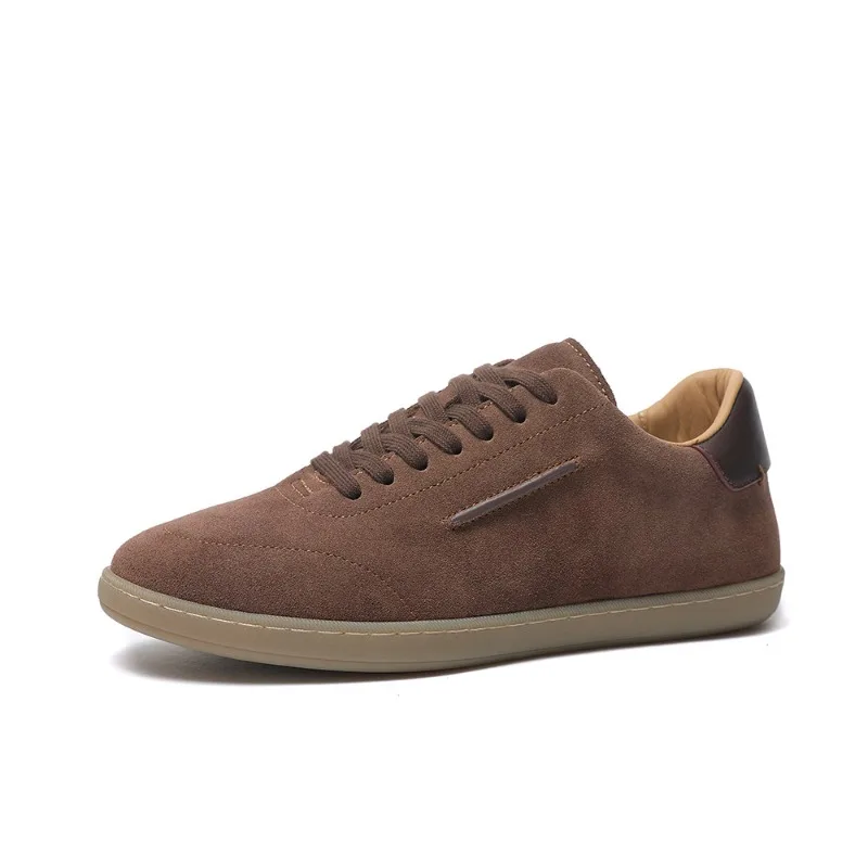 British Style Men's Shoes Genuine Leather Lace Up Retro Training Shoes Male Cow Suede Cowhide Sports Casual Board Shoes Flats
British Style Men's Shoes Genuine Leather Lace Up Retro Training Shoes Male Cow Suede Cowhide Sports Casual Board Shoes Flats