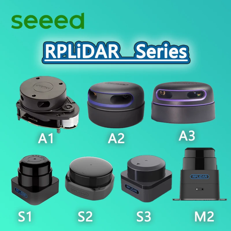 RPLiDAR Series A1/A2/A3/S1/S2/S3/C1/M2 12M-40M for robot positioning,mapping,obstacle avoidance Optional Scanning Radius Sensor
RPLiDAR Series A1/A2/A3/S1/S2/S3/C1/M2 12M-40M for robot positioning,mapping,obstacle avoidance Optional Scanning Radius Sensor