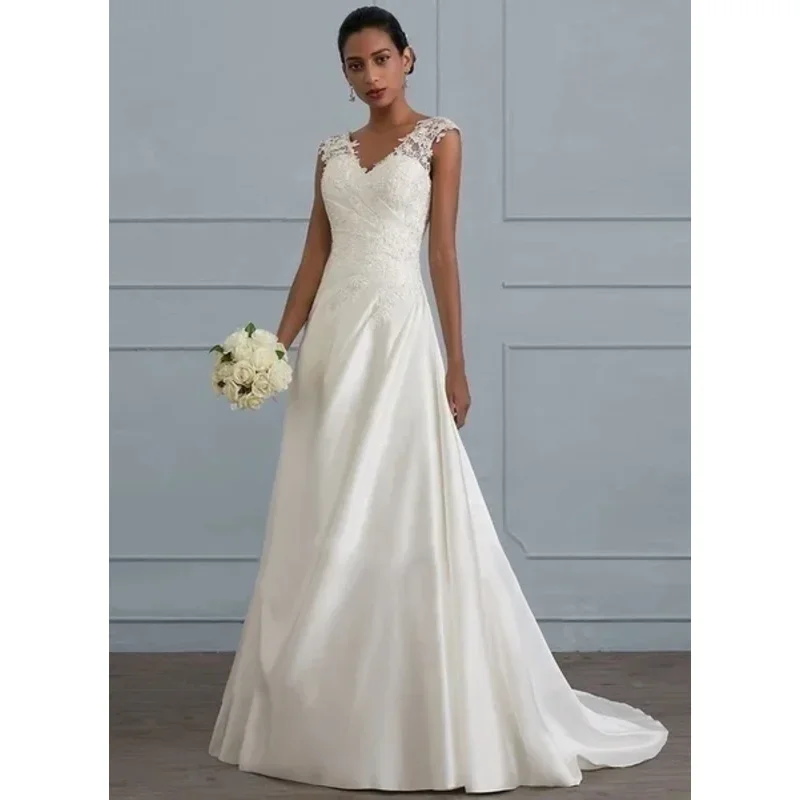 New 5XL 4XL 3XL plus size women Western fashion chiffon backless lace dress low collar white bridal gown dress idjkg
New 5XL 4XL 3XL plus size women Western fashion chiffon backless lace dress low collar white bridal gown dress idjkg