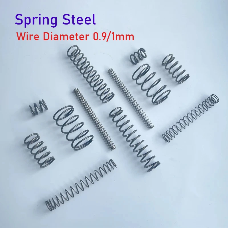 10pcs Wire Diameter 0.9mm/1mm Compression Spring Steel Pressure Y-Type Springs Outer Diameter 5-20mm Length 10-50mm
10pcs Wire Diameter 0.9mm/1mm Compression Spring Steel Pressure Y-Type Springs Outer Diameter 5-20mm Length 10-50mm