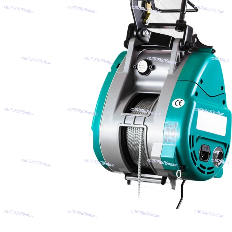 Double hole small diamond electric hoist, hanging type, wire rope, portable lift 220v
Double hole small diamond electric hoist, hanging type, wire rope, portable lift 220v