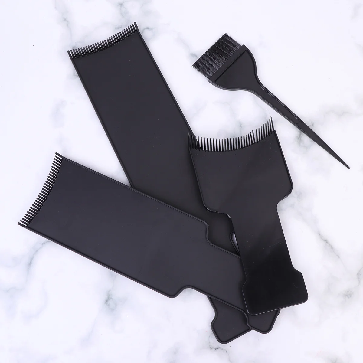 4PCS Hair Set Hard Plastic Reusable No Salon Home Tools 3 Coloring Boards Brush Hair Dye Kit Board Kit
4PCS Hair Set Hard Plastic Reusable No Salon Home Tools 3 Coloring Boards Brush Hair Dye Kit Board Kit