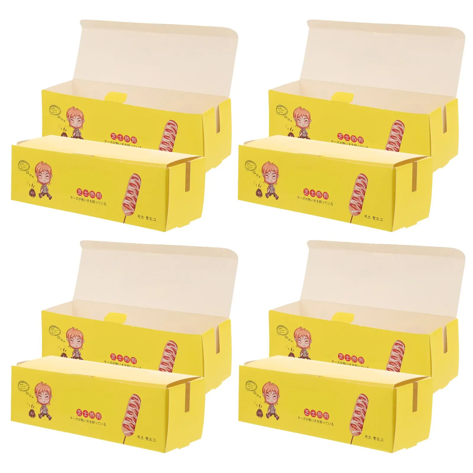 100Pcs HotDogBox PaperSnackContainer FoodServingTray LittleBoyHolder WhiteCardboardWrappers DisposableTakeout PackagingBoxes
100Pcs HotDogBox PaperSnackContainer FoodServingTray LittleBoyHolder WhiteCardboardWrappers DisposableTakeout PackagingBoxes