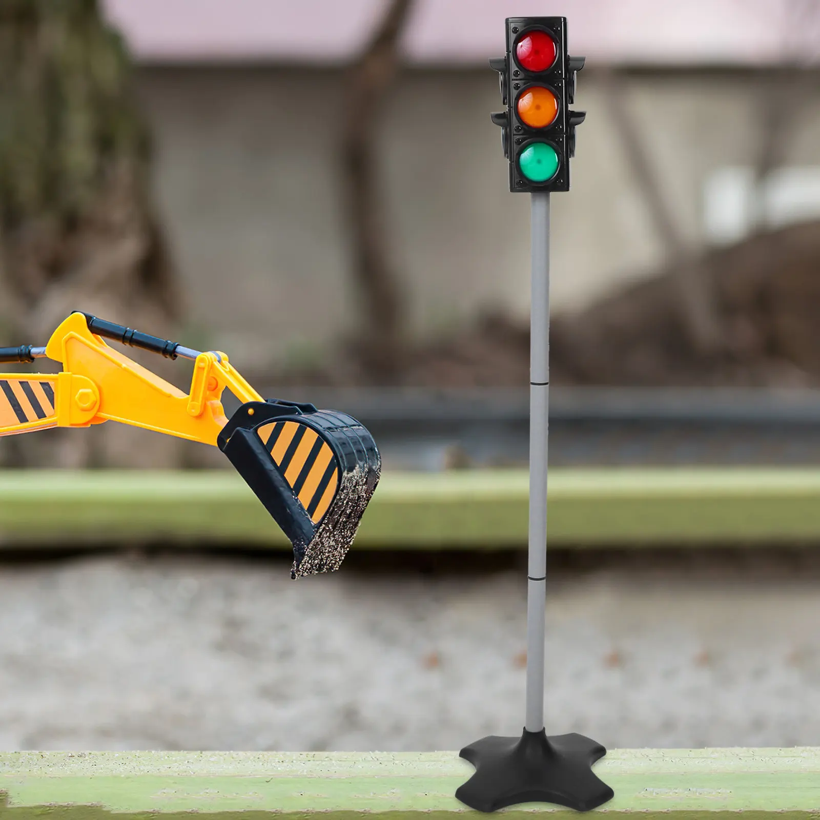 Simulation Traffic Signal Light Realistic LED Indoor Educational Safety Indicator for Classroom Kids Games Play
Simulation Traffic Signal Light Realistic LED Indoor Educational Safety Indicator for Classroom Kids Games Play