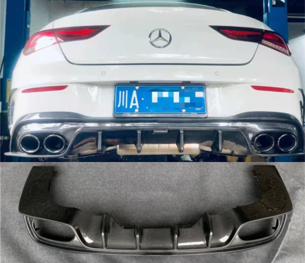 For Mercedes-Benz W118 C118 CLA260 CLA45 CLA35 AMG 2020 2021 2022 2023+Real Carbon Fiber Rear Bumper Lip Diffuser Spoiler
For Mercedes-Benz W118 C118 CLA260 CLA45 CLA35 AMG 2020 2021 2022 2023+Real Carbon Fiber Rear Bumper Lip Diffuser Spoiler