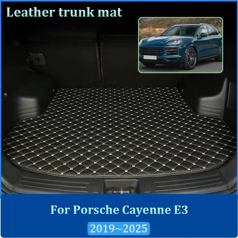 For Porsche Cayenne E3 2019~2025 Car Rear Trunk Mats Leather Anti-dirty Boot Storage Liner Carpet Pad Interior Auto Accessories
For Porsche Cayenne E3 2019~2025 Car Rear Trunk Mats Leather Anti-dirty Boot Storage Liner Carpet Pad Interior Auto Accessories